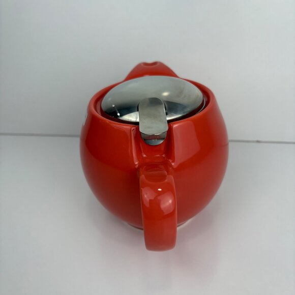 Bee House Zero Japan Coral Ceramic Teapot With Lid & Infuser NEW - Picture 2 of 7